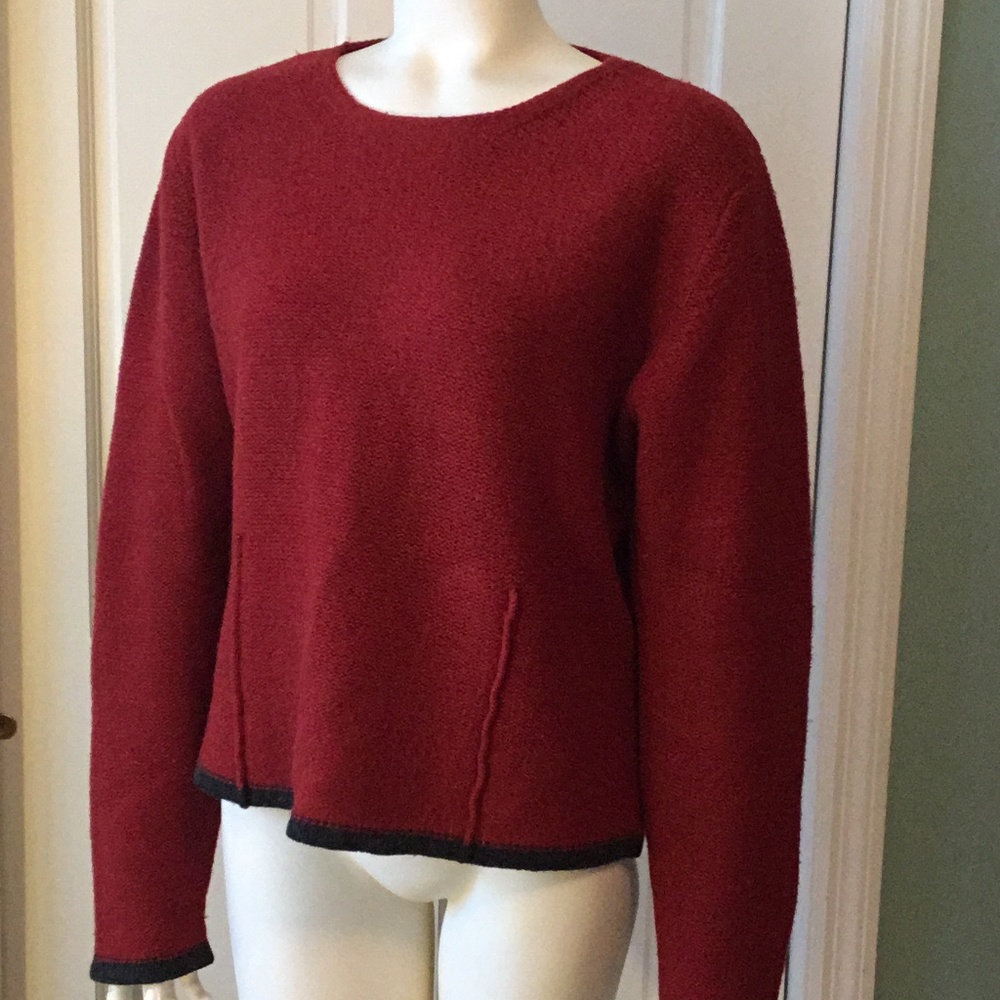 Eddie Bauer 100% Lambswool Sweater